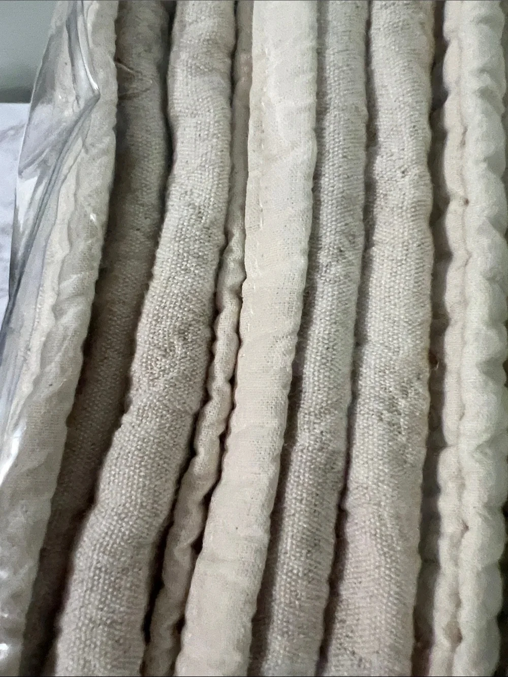 annie selke Birdie Quilted Coverlet in Cream